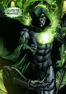 Hal Jordan trở tại thành The Spectre 