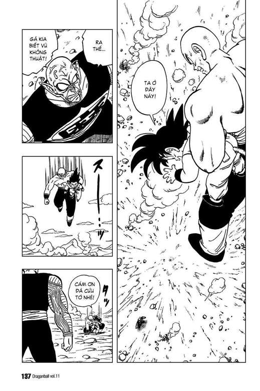 Tien Shinhan cứu Goku kịp thời