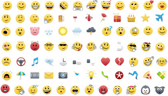 Danh sách biểu tượng emoji trên facebook