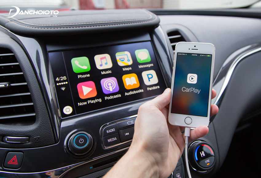 Apple CarPlay có mặt trong các mẫu điện thoại từ iPhone 5 trở lên