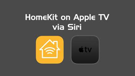 Điều khiển thiết bị kết nối với HomeKit từ Apple TV qua Siri