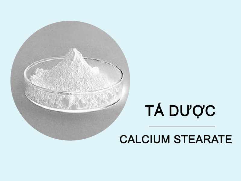 Ảnh: Tá dược Calcium Stearate