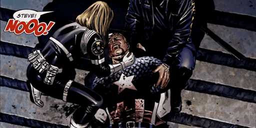 Captain America đã bị một kẻ bắn tỉa bí mật bắn