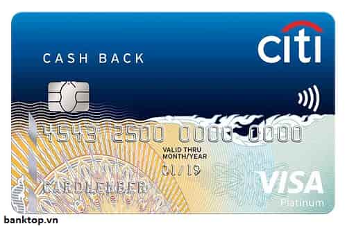 Thẻ tín dụng Citi Cashback