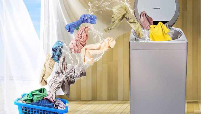 Quần áo khô nhanh với công nghệ Air Dry trên máy giặt Sharp