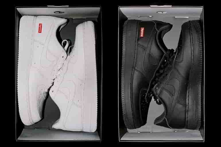 Giải mã đôi giày Nike Air Force 1 black (đen) , và Nike Air Force 1 white (trắng) huyền thoại 40 năm lịch sử Nike - Ảnh: 10