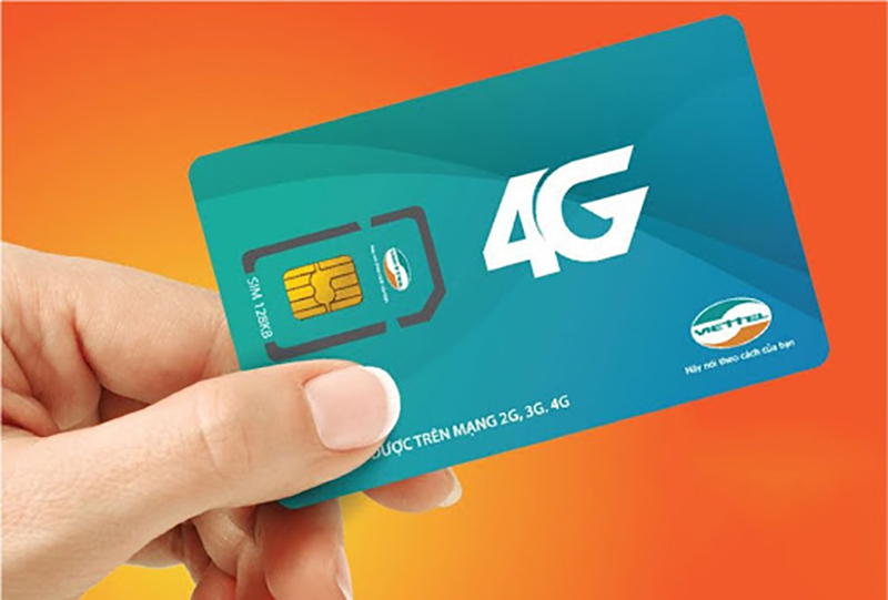 Bạn phải đăng ký SIM 4G để có thể kết nối mạng 4G