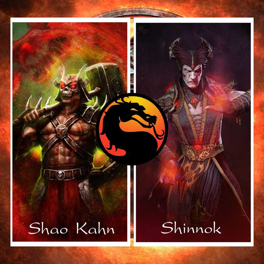 Shao Kahn vs Shinnok