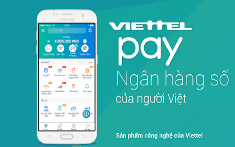  Thanh toán ngân hàng thông qua ứng dụng Viettel Pay