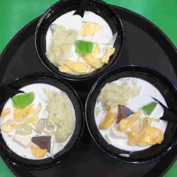 3 cách nấu chè sầu riêng đậu xanh, nước cốt dừa đơn giản tại nhà - 5