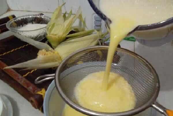 cách làm sữa bắp nếp