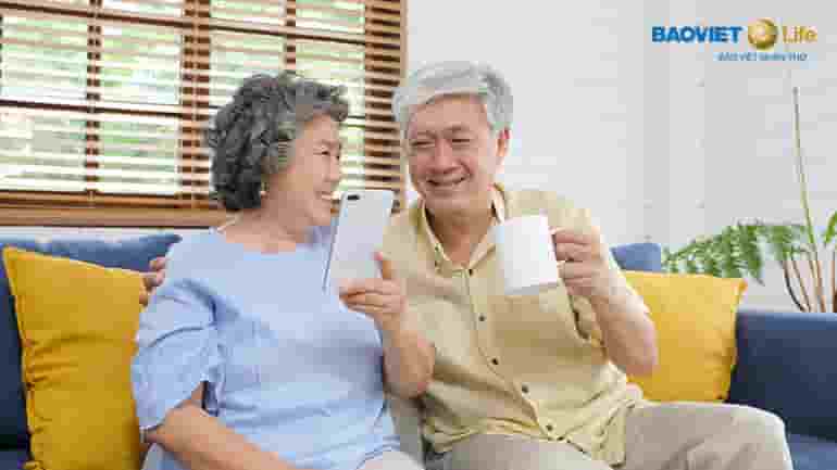 Bảo hiểm nhân thọ hỗn hợp mang đến cuộc sống lúc về hưu vui khỏe