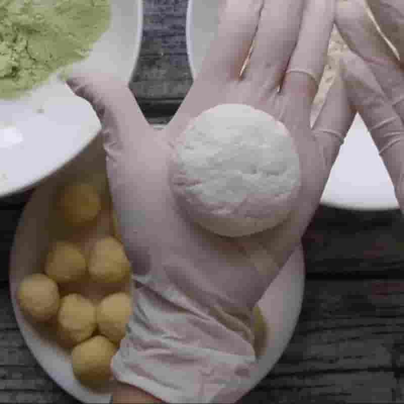 Cách làm bánh ít trần khoai mì nhân đậu xanh thơm ngon dẻo mềm dễ làm - Hình 14