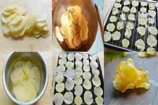 Cách chế biến bánh snack khoai tây chiên sốt mayonnaise