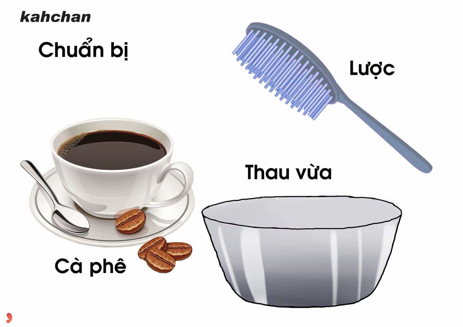 Nhuộm tóc nâu bằng cà phê 1