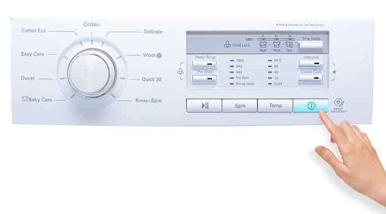 Cách sử dụng bảng điều khiển máy giặt LG WD