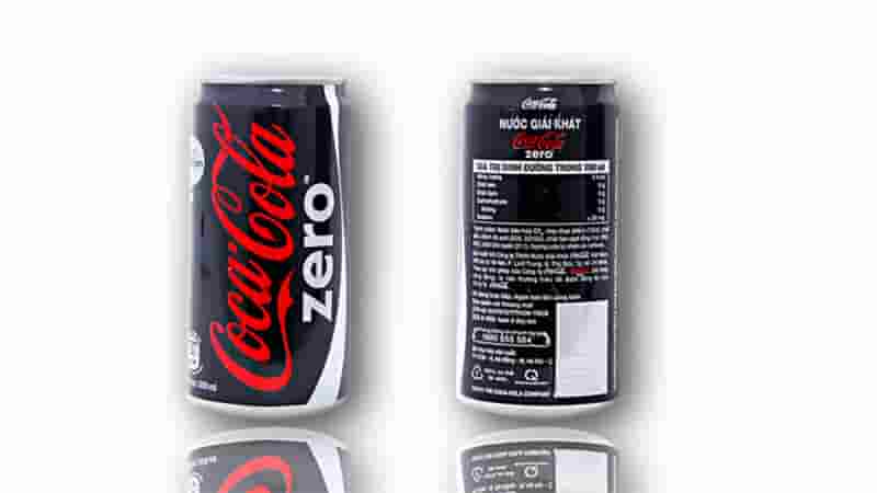 Loại đường mà Coca Zero dùng là Sucralose giúp cơ thể chúng ta chỉ hấp thụ 27% đường, còn lại sẽ được thải ra ngoài