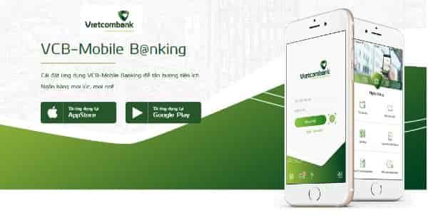 Quên mật khẩu Mobile Banking Vietcombank 1