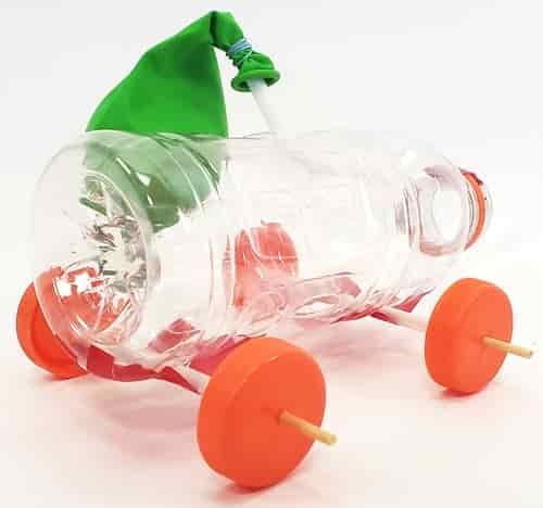 Mô hình sáng tạo bảo vệ môi trường xe khinh khí cầu 